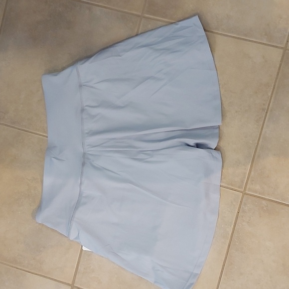 Womens Crossover Athletic Tennis Skort with Pockets: Butterfly High Waisted - Picture 8 of 9